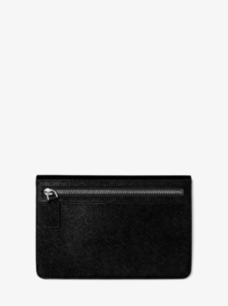 Rivington Large Saffiano Leather Wallet