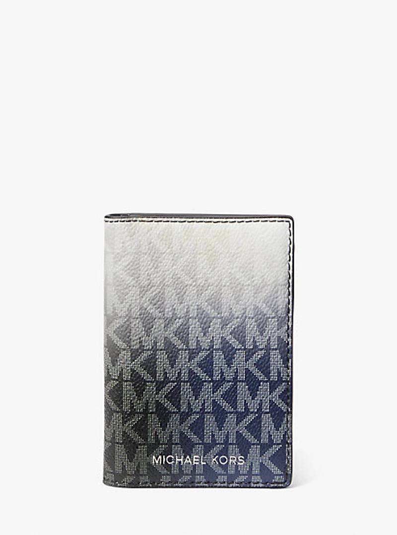 Cooper Ombré Signature Logo Folding Card Case
