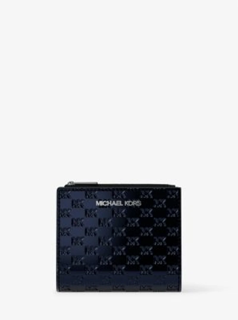 Cooper Metallic Logo Debossed Wallet