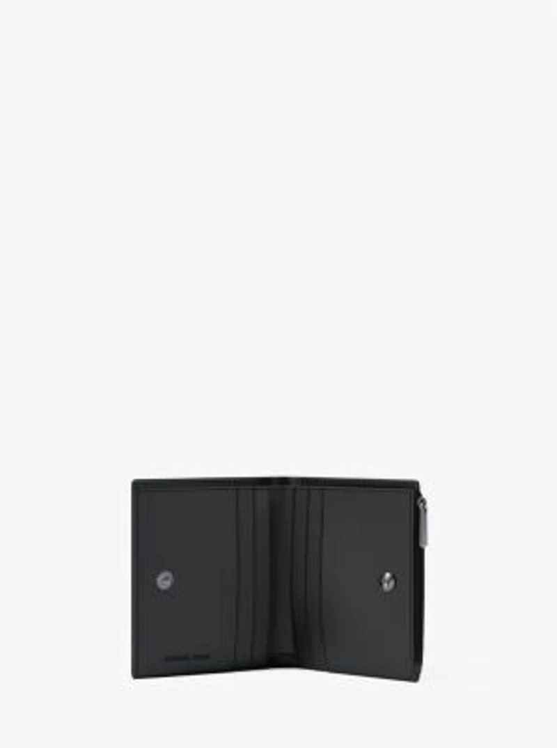 Cooper Metallic Logo Debossed Wallet