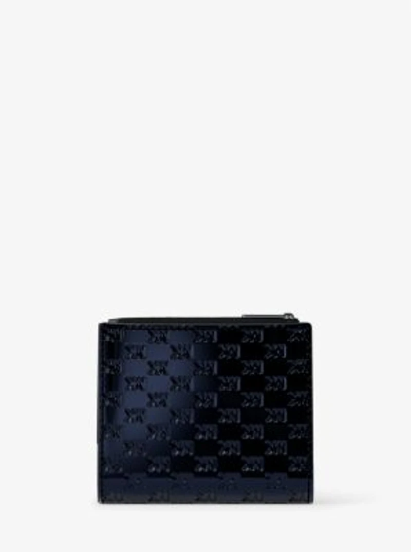 Cooper Metallic Logo Debossed Wallet