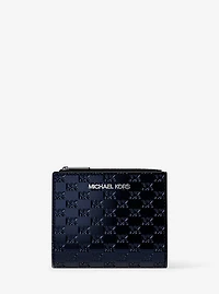 Cooper Metallic Logo Debossed Wallet