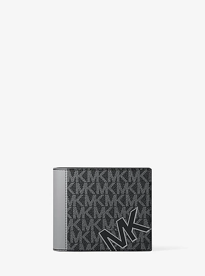 Cooper Signature Logo Billfold Wallet With Passcase