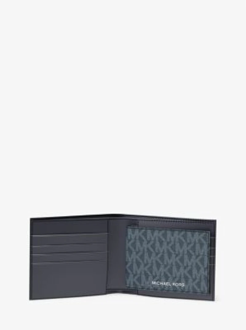 Cooper Signature Logo Billfold Wallet With Passcase