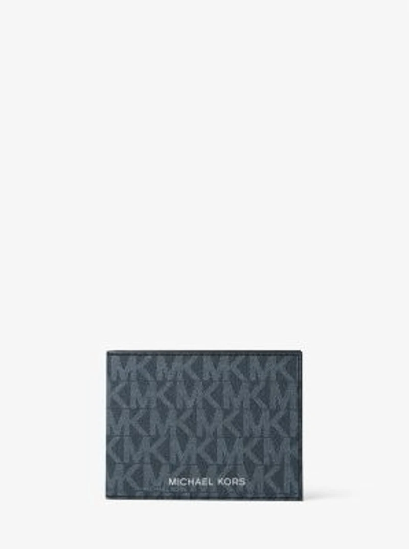Cooper Signature Logo Billfold Wallet With Passcase