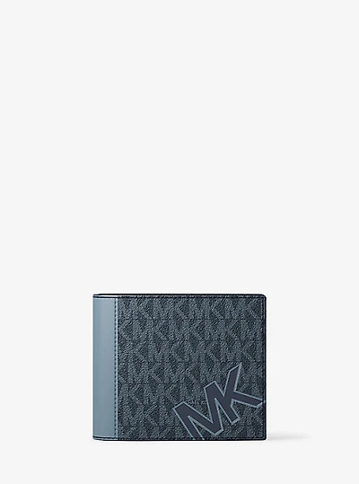 Cooper Signature Logo Billfold Wallet With Passcase