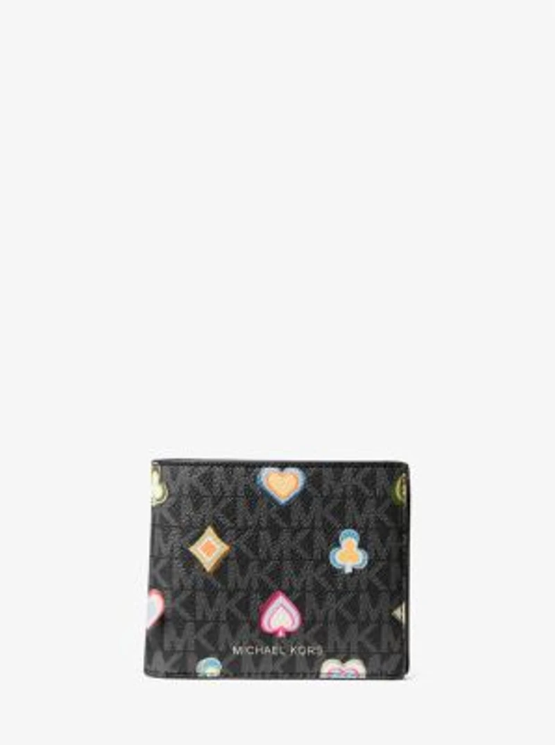 Cooper Printed Signature Logo Billfold Wallet