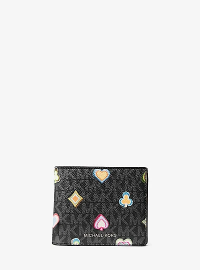 Cooper Printed Signature Logo Billfold Wallet