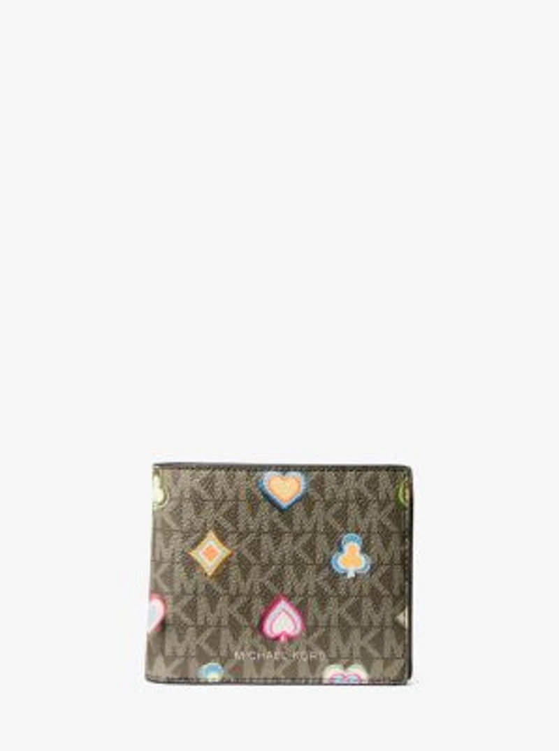 Cooper Printed Signature Logo Billfold Wallet