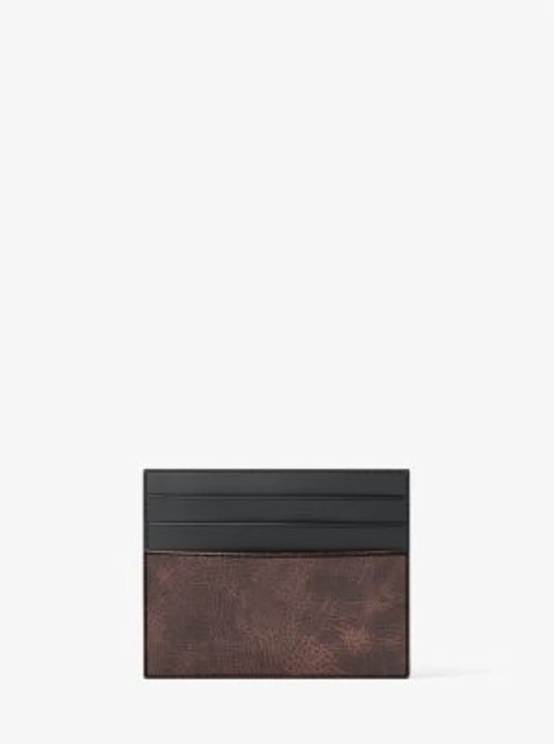 Cyrus Burnished Tall Card Case