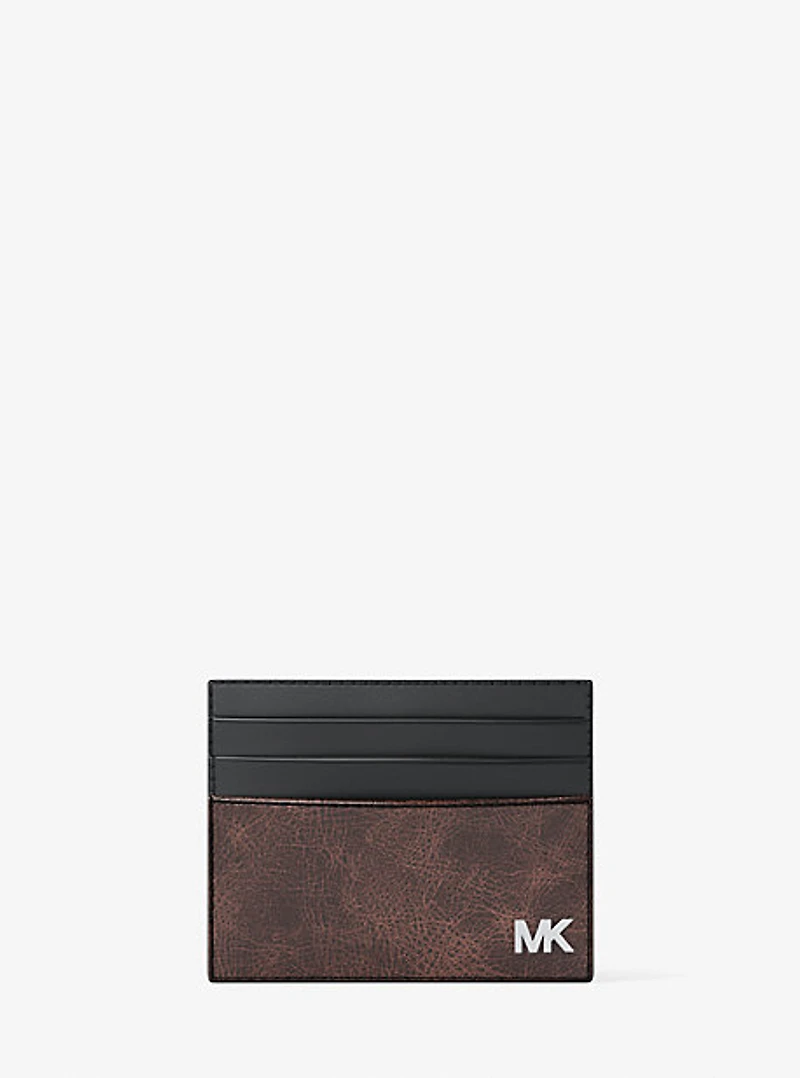Cyrus Burnished Tall Card Case