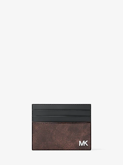 Cyrus Burnished Tall Card Case