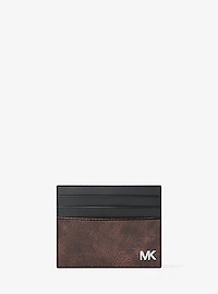 Cyrus Burnished Tall Card Case