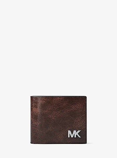 Cyrus Burnished Billfold Wallet With Passcase
