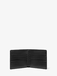 Signature Logo Wallet and Reversible Belt Gift Set