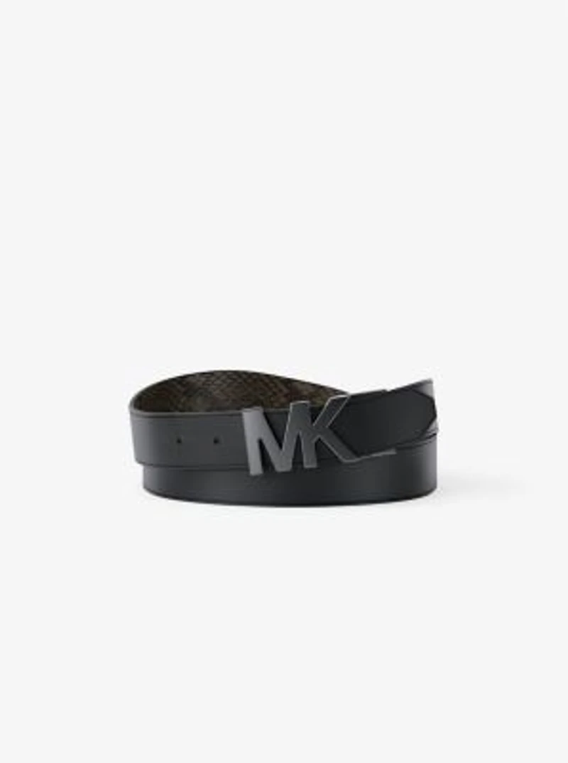 Reversible Snake Embossed Belt