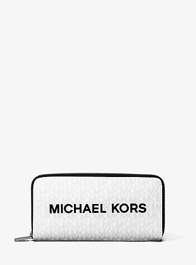 Cooper Signature Logo Zip-Around Wallet