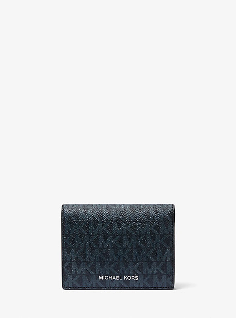 Cooper Signature Logo Print Wallet