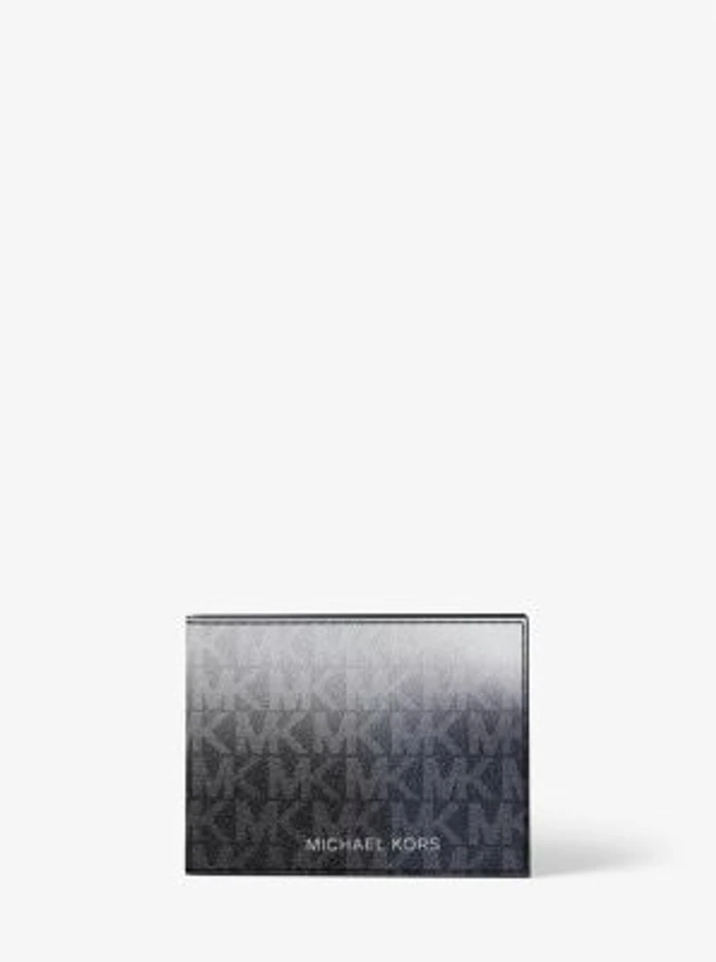 Cooper Ombré Signature Logo Billfold Wallet With Passcase