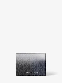 Cooper Ombré Signature Logo Billfold Wallet With Passcase