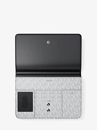 Cooper Large Embellished Signature Logo Wallet