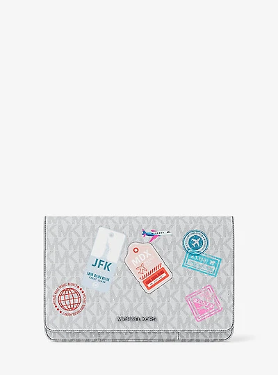 Cooper Large Embellished Signature Logo Wallet