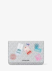 Cooper Large Embellished Signature Logo Wallet