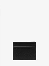 Cooper Pebbled Leather Tall Card Case