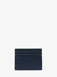 Cooper Pebbled Leather Tall Card Case