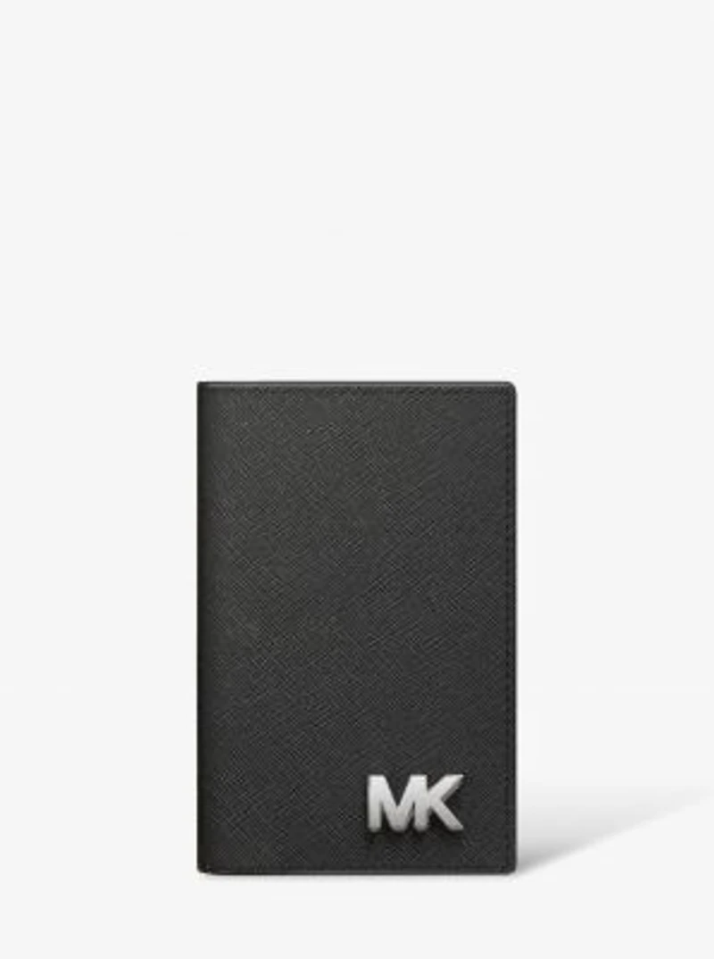 Cooper Saffiano Leather Bi-Fold Wallet