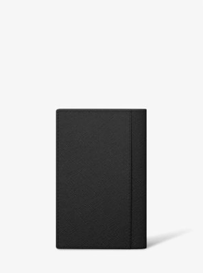 Cooper Saffiano Leather Bi-Fold Wallet