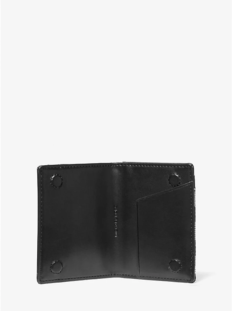 Cooper Logo Jacquard Bi-Fold Wallet