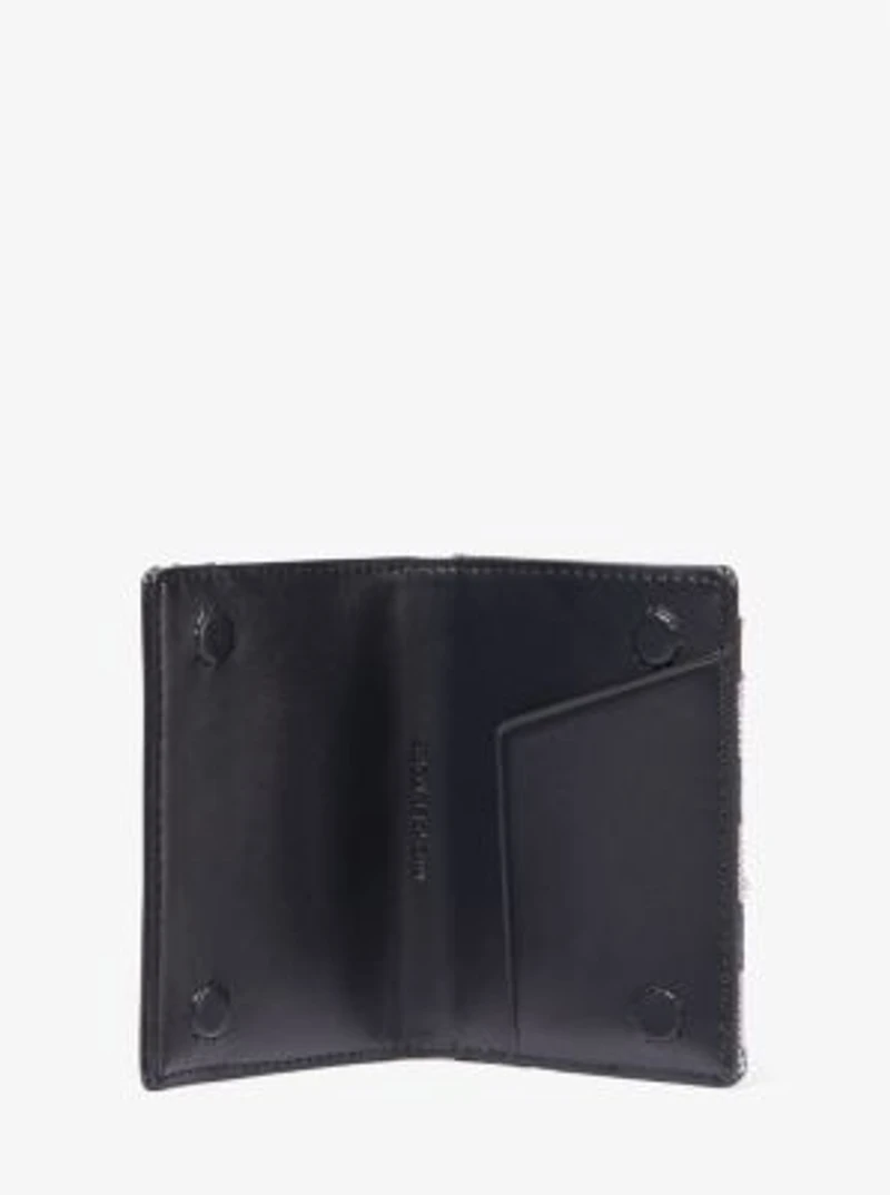 Cooper Logo Jacquard Bi-Fold Wallet