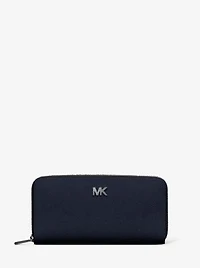 Cooper Saffiano Leather Zip-Around Wallet