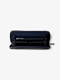 Cooper Saffiano Leather Zip-Around Wallet