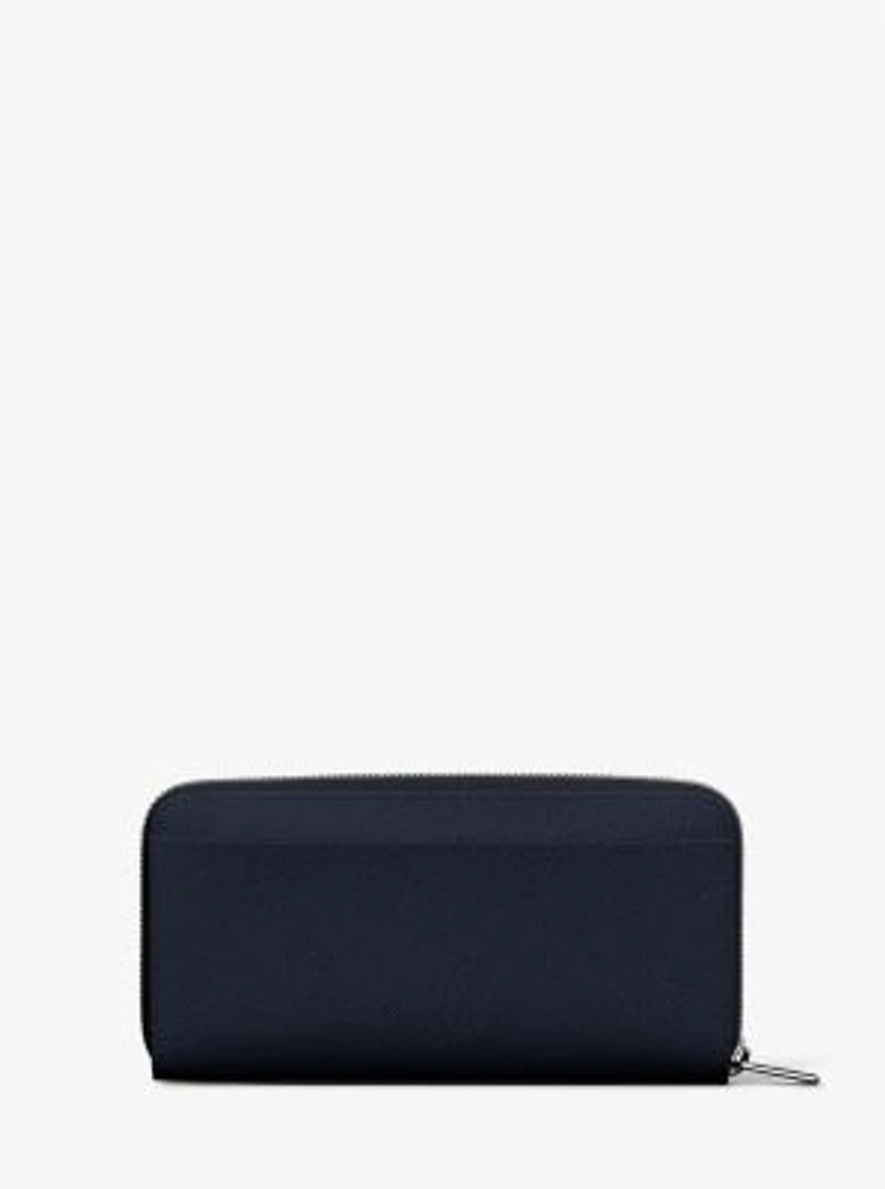 Cooper Saffiano Leather Zip-Around Wallet