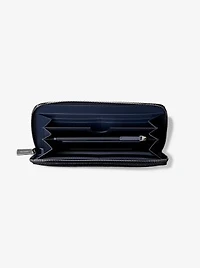 Cooper Saffiano Leather Zip-Around Wallet