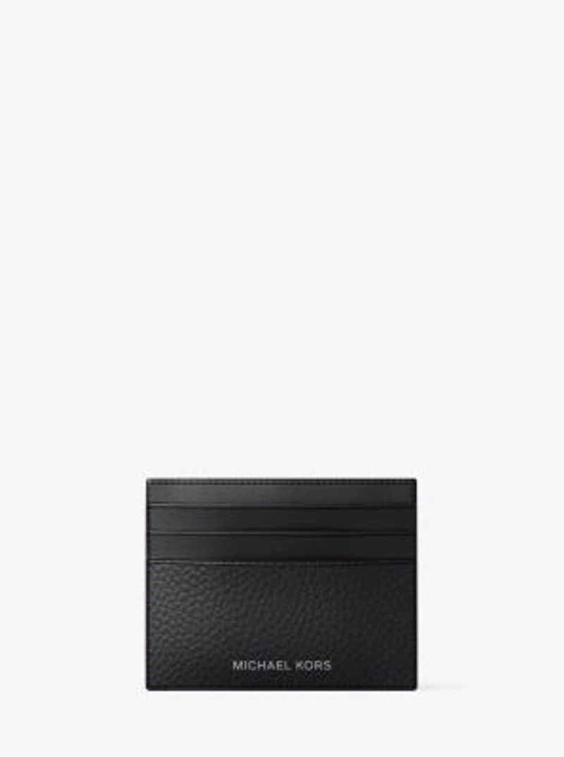 Cooper Pebbled Leather Card Case
