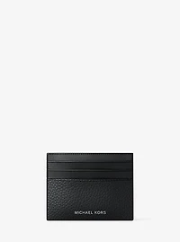 Cooper Pebbled Leather Card Case