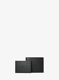 Cooper Logo Debossed Billfold Wallet With Passcase