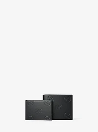 Cooper Logo Debossed Billfold Wallet With Passcase