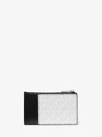 Cooper Slim Signature Logo Zip Wallet