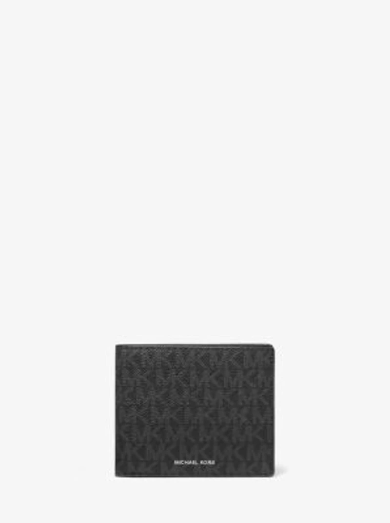 Cooper Logo Billfold Wallet With Coin Pouch