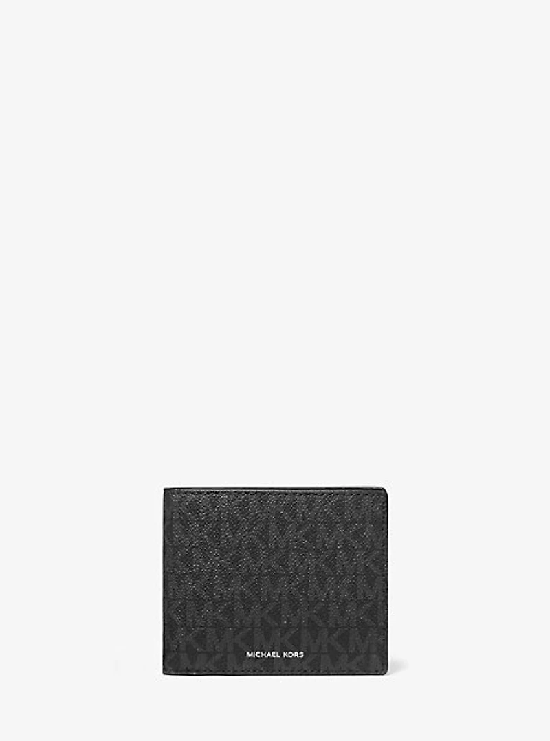 Cooper Logo Billfold Wallet With Coin Pouch