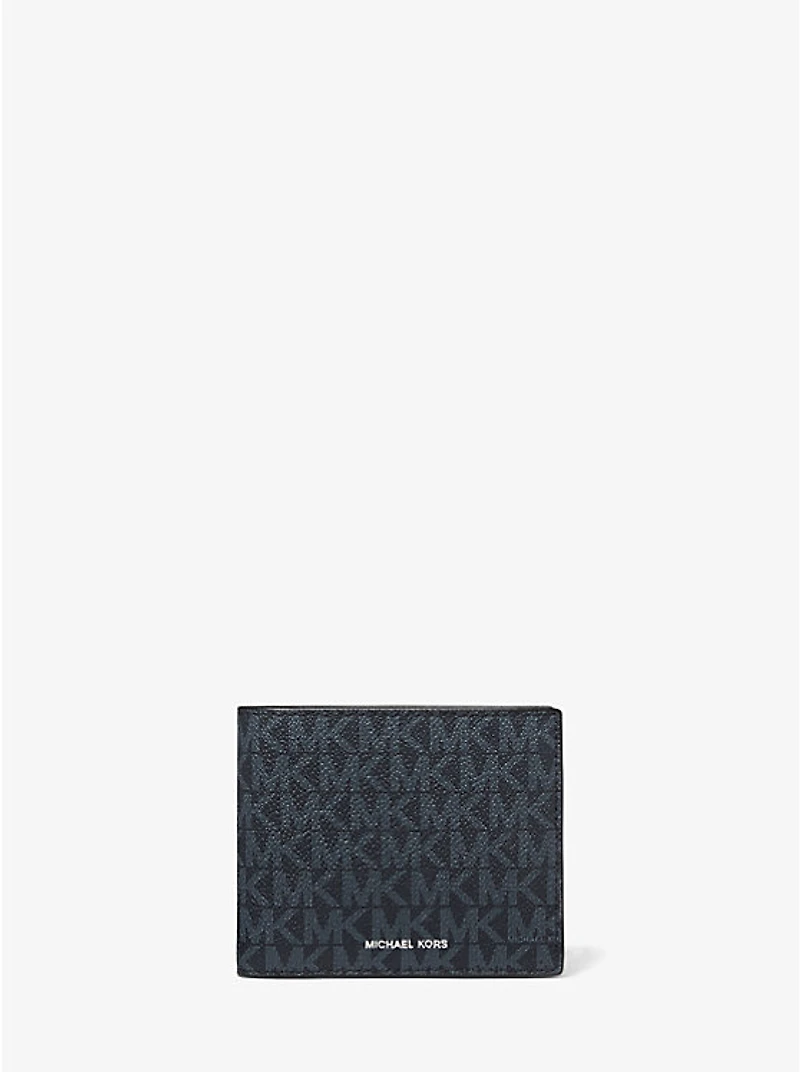 Cooper Logo Billfold Wallet With Coin Pouch