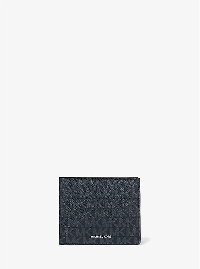 Cooper Logo Billfold Wallet With Coin Pouch