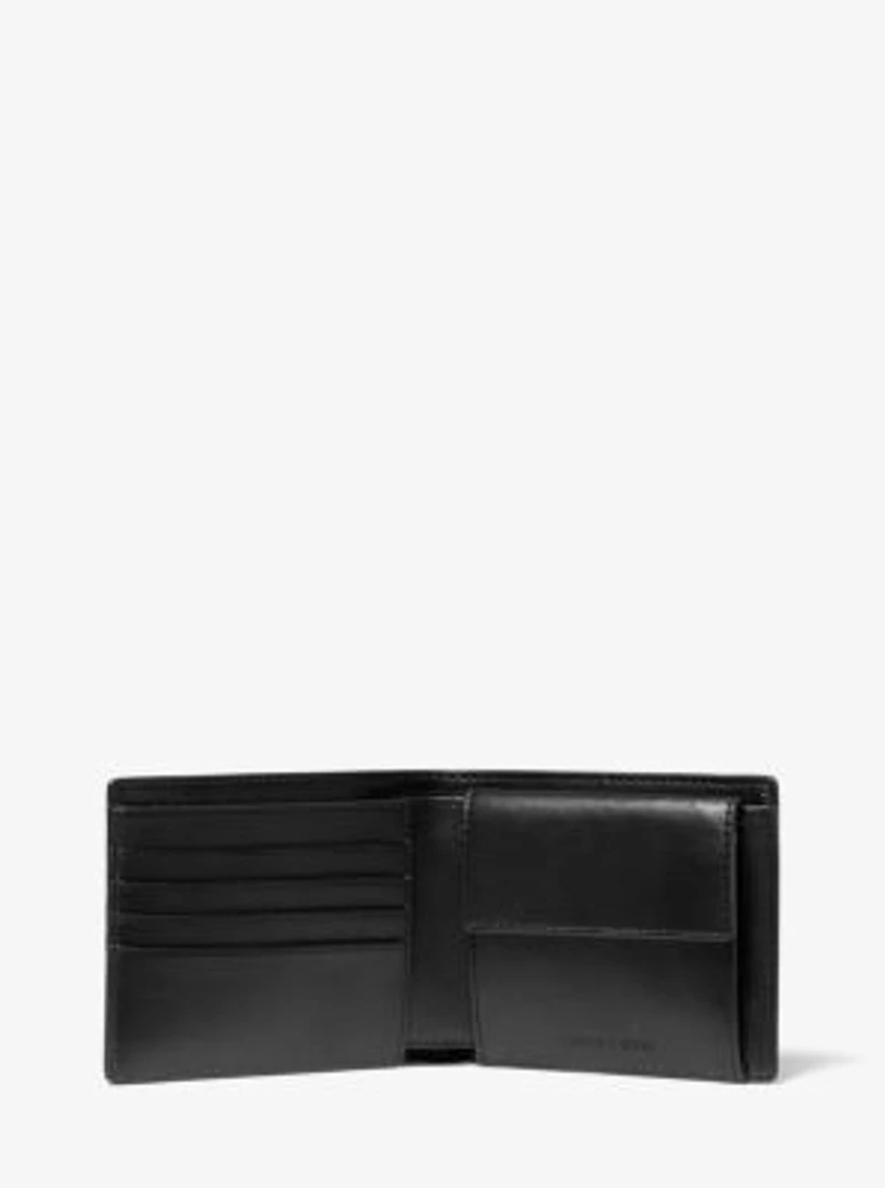 Cooper Logo Billfold Wallet With Coin Pouch