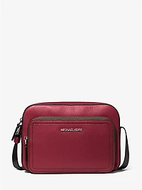 Cooper Pebbled Leather Utility Crossbody Bag