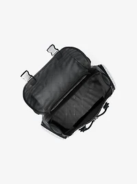 Cooper Metallic Striped Signature Logo Backpack