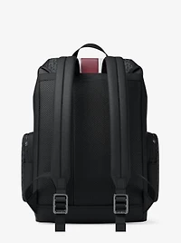 Cooper Medium Striped Signature Logo City Backpack